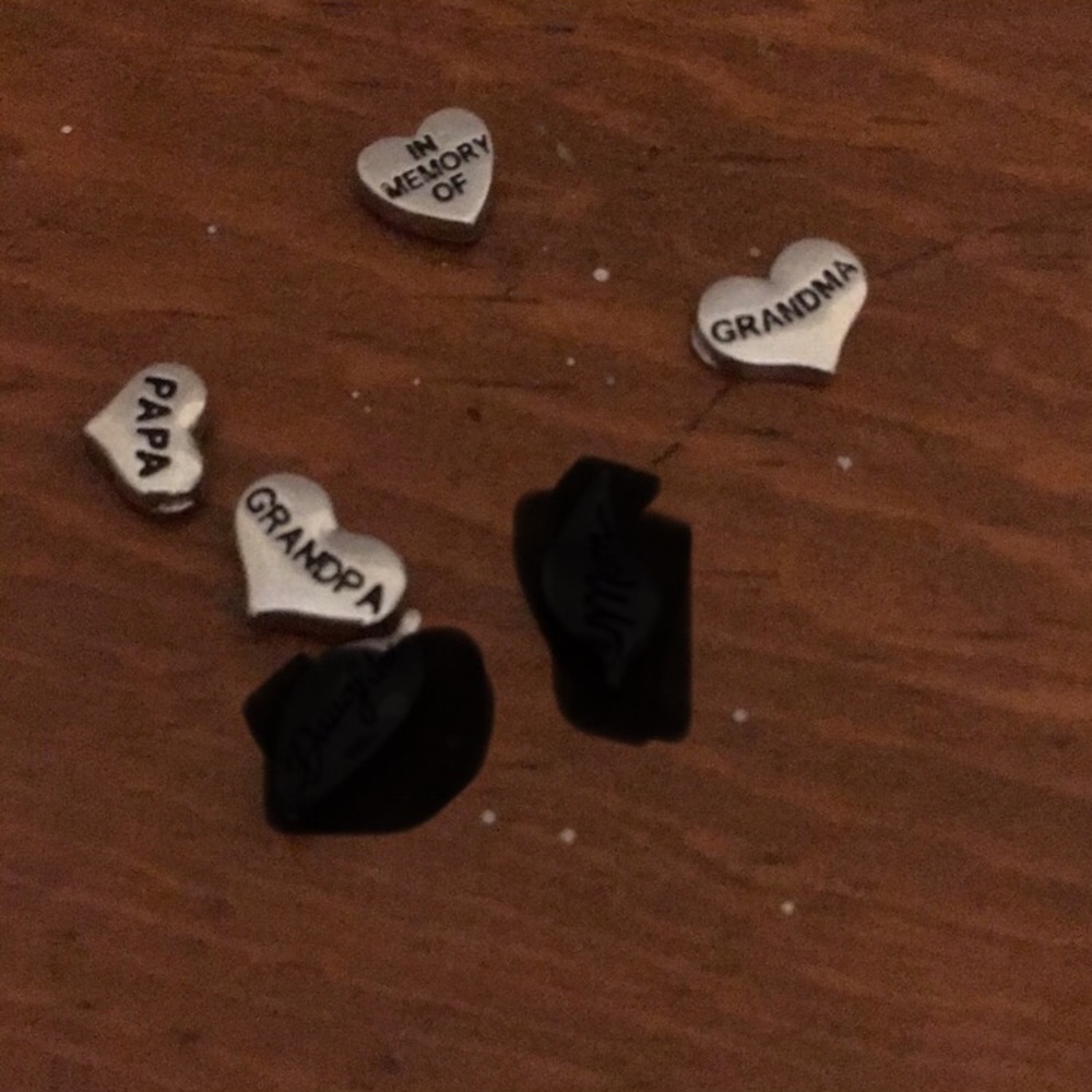 Origami owl family charms